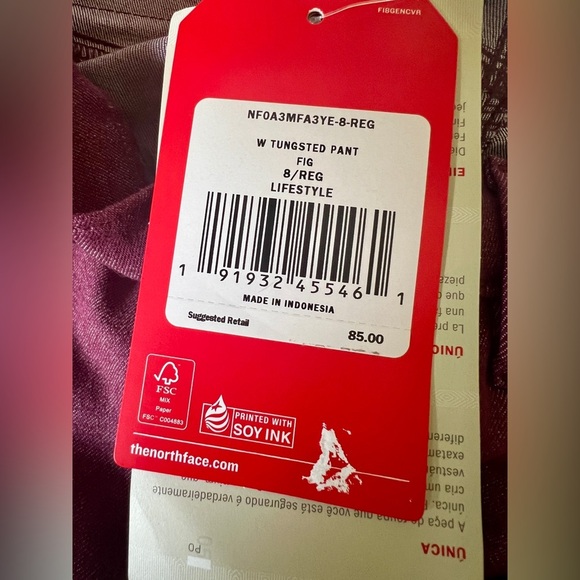 The North Face NWT Tungsted Slim Fit Pant - Size 8 (30") - Picture 8 of 13